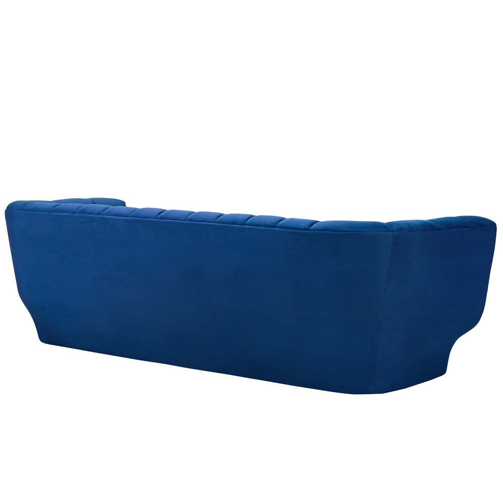 Modway Entertain Vertical Channel Tufted Performance Velvet Sofa - EEI-3351 | Sofas | Modishstore - 4