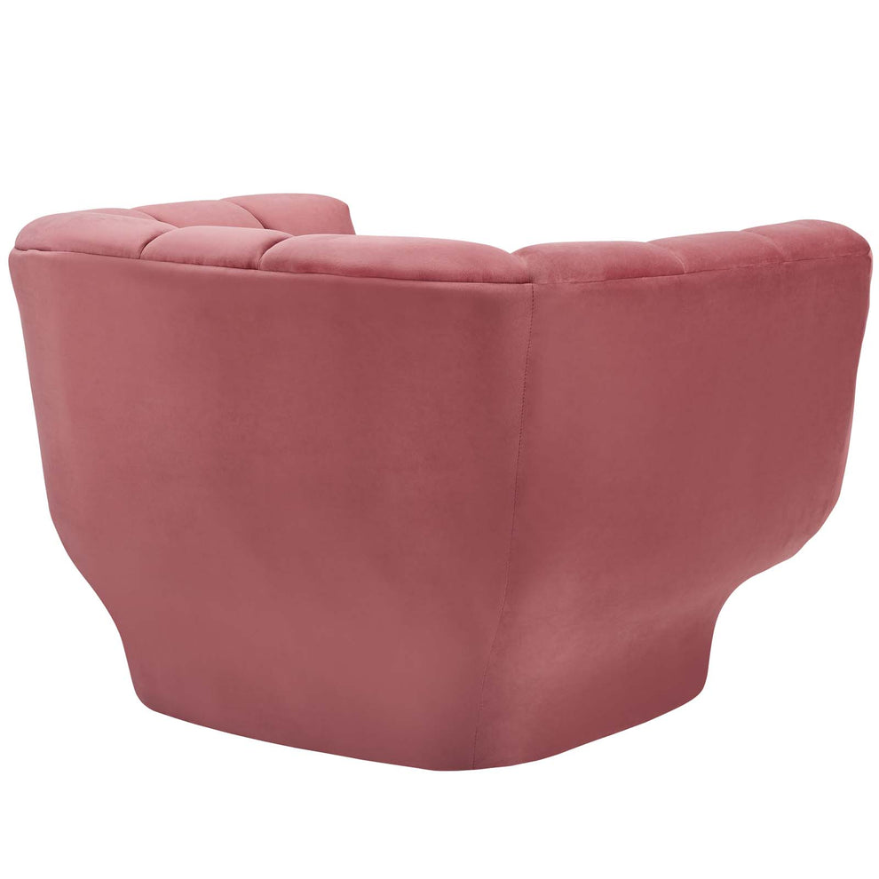 Modway Entertain Vertical Channel Tufted Performance Velvet Armchair - EEI-3352 | Armchairs | Modishstore - 19