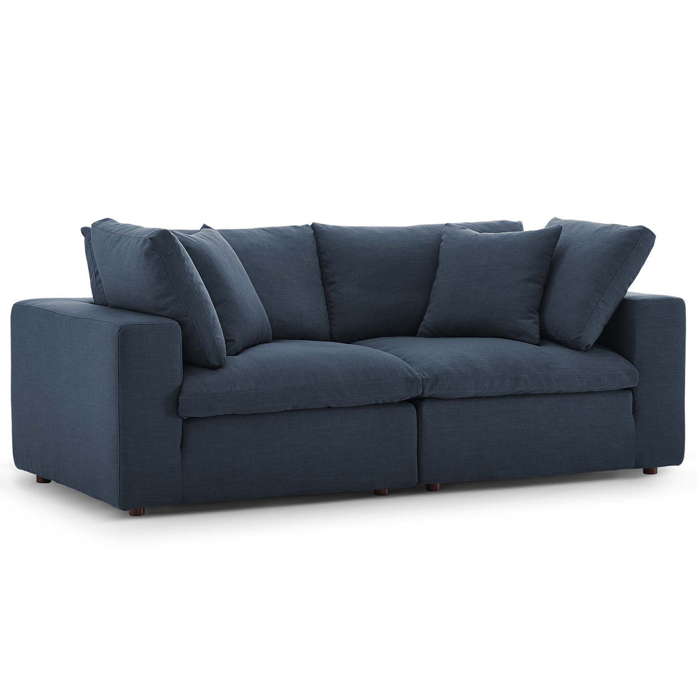 Modway Commix Down Filled Overstuffed 2 Piece Sectional Sofa Set - EEI-3354 | Sofa Set | Modishstore - 7