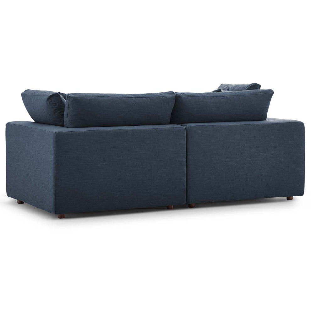 Modway Commix Down Filled Overstuffed 2 Piece Sectional Sofa Set - EEI-3354 | Sofa Set | Modishstore - 8