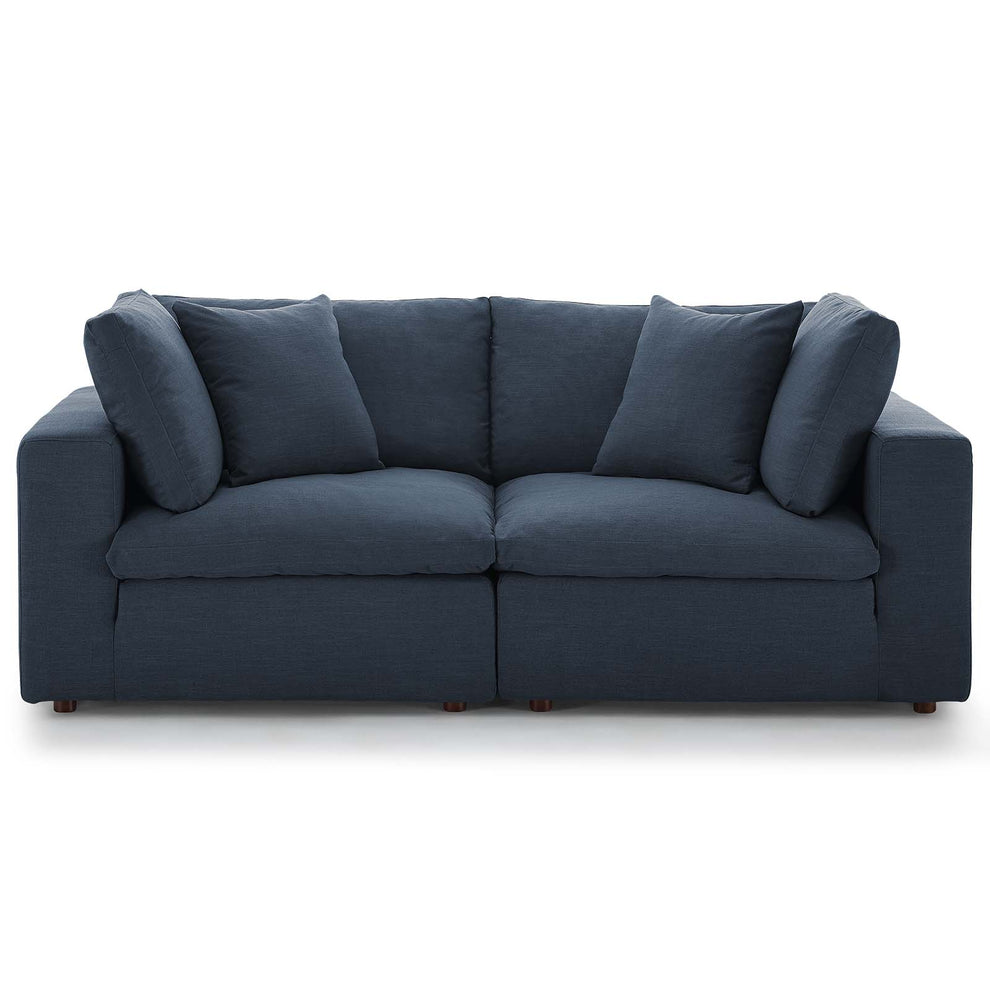 Modway Commix Down Filled Overstuffed 2 Piece Sectional Sofa Set - EEI-3354 | Sofa Set | Modishstore - 10