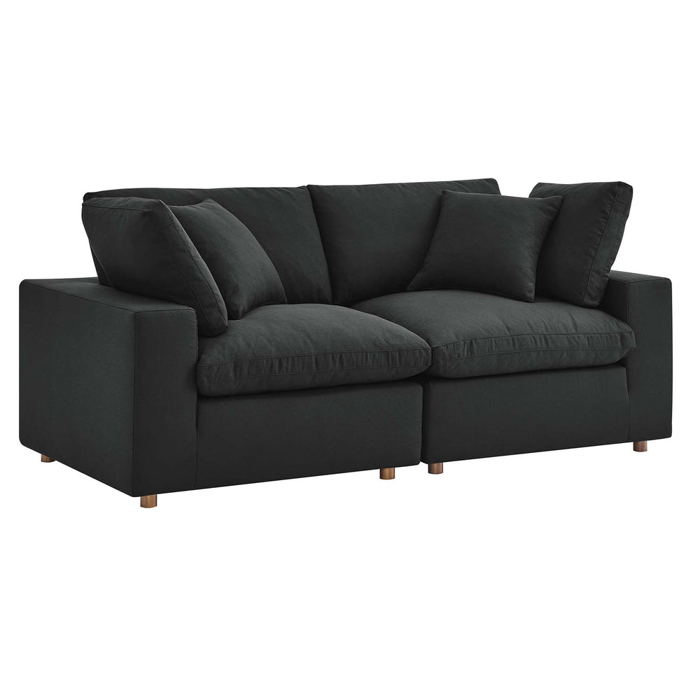 Modway Commix Down Filled Overstuffed 2 Piece Sectional Sofa Set - EEI-3354 | Sofa Set | Modishstore - 38