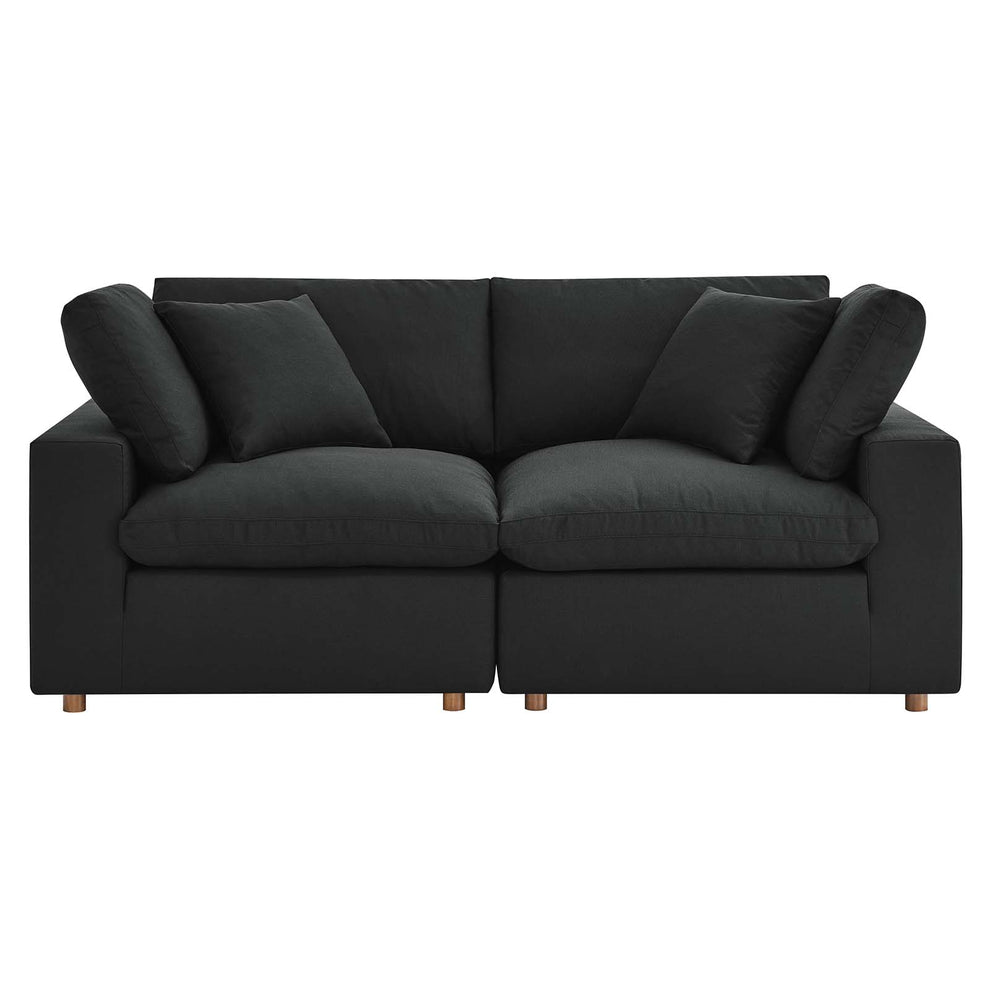 Modway Commix Down Filled Overstuffed 2 Piece Sectional Sofa Set - EEI-3354 | Sofa Set | Modishstore - 36