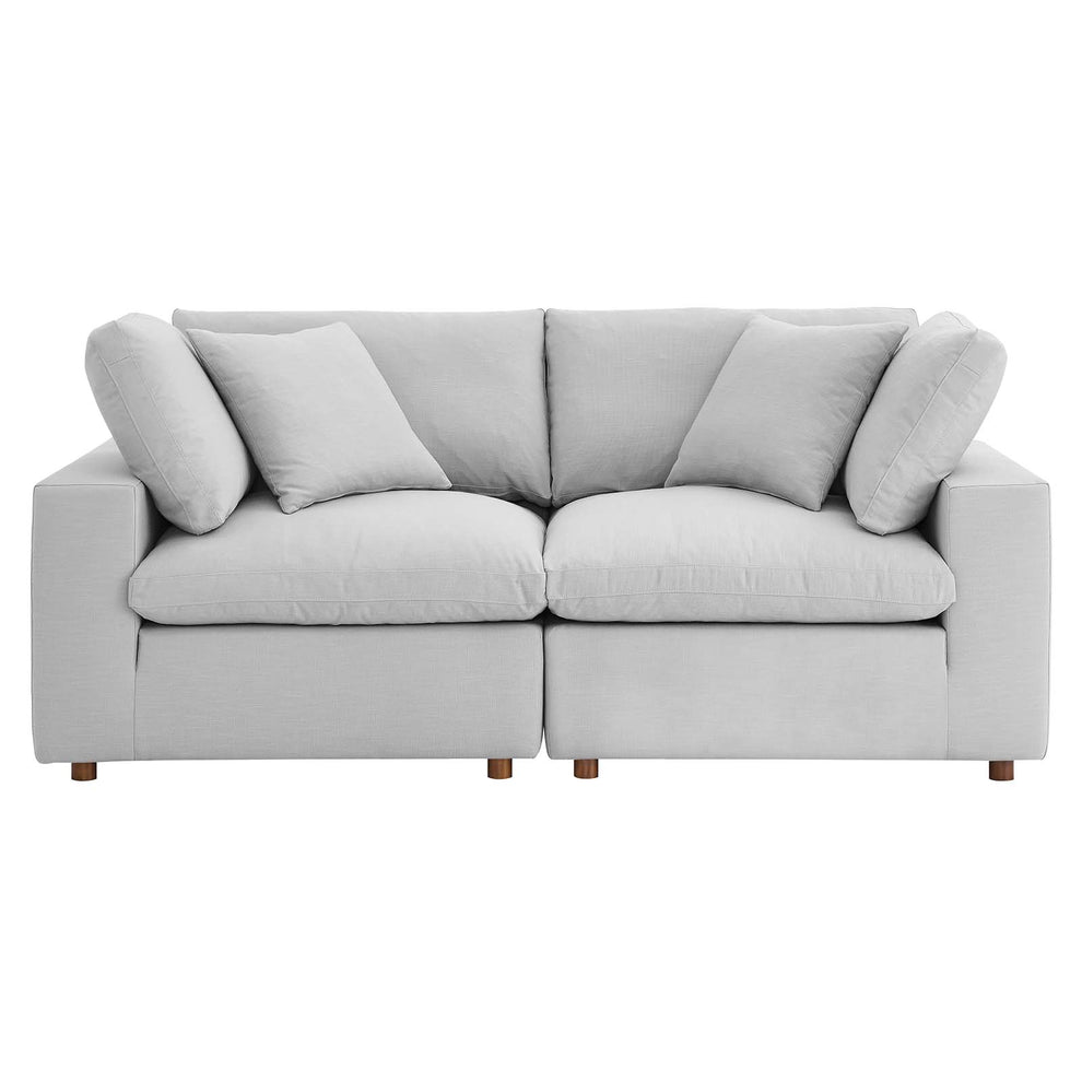 Modway Commix Down Filled Overstuffed 2 Piece Sectional Sofa Set - EEI-3354 | Sofa Set | Modishstore - 43