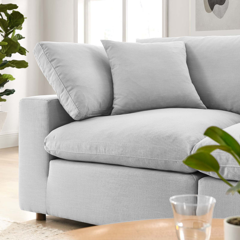 Modway Commix Down Filled Overstuffed 2 Piece Sectional Sofa Set - EEI-3354 | Sofa Set | Modishstore - 45