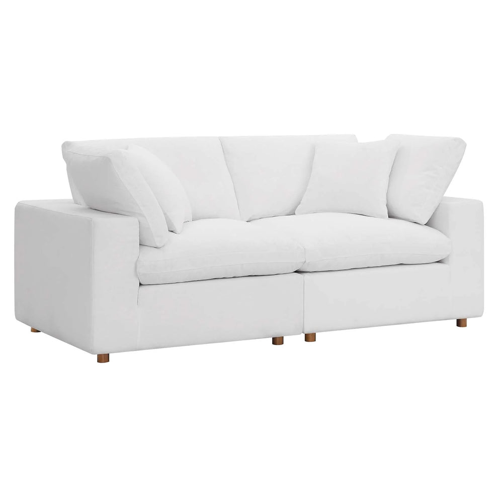 Modway Commix Down Filled Overstuffed 2 Piece Sectional Sofa Set - EEI-3354 | Sofa Set | Modishstore - 27