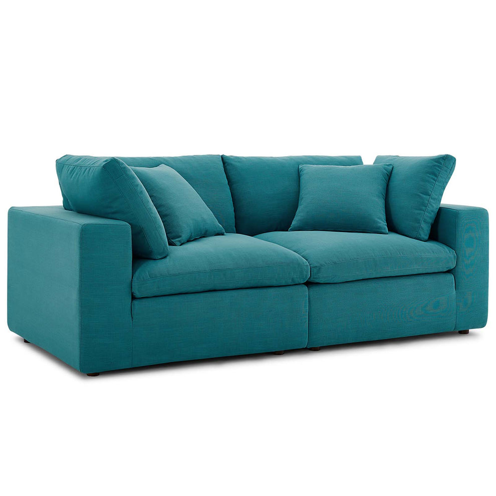 Modway Commix Down Filled Overstuffed 2 Piece Sectional Sofa Set - EEI-3354 | Sofa Set | Modishstore - 1