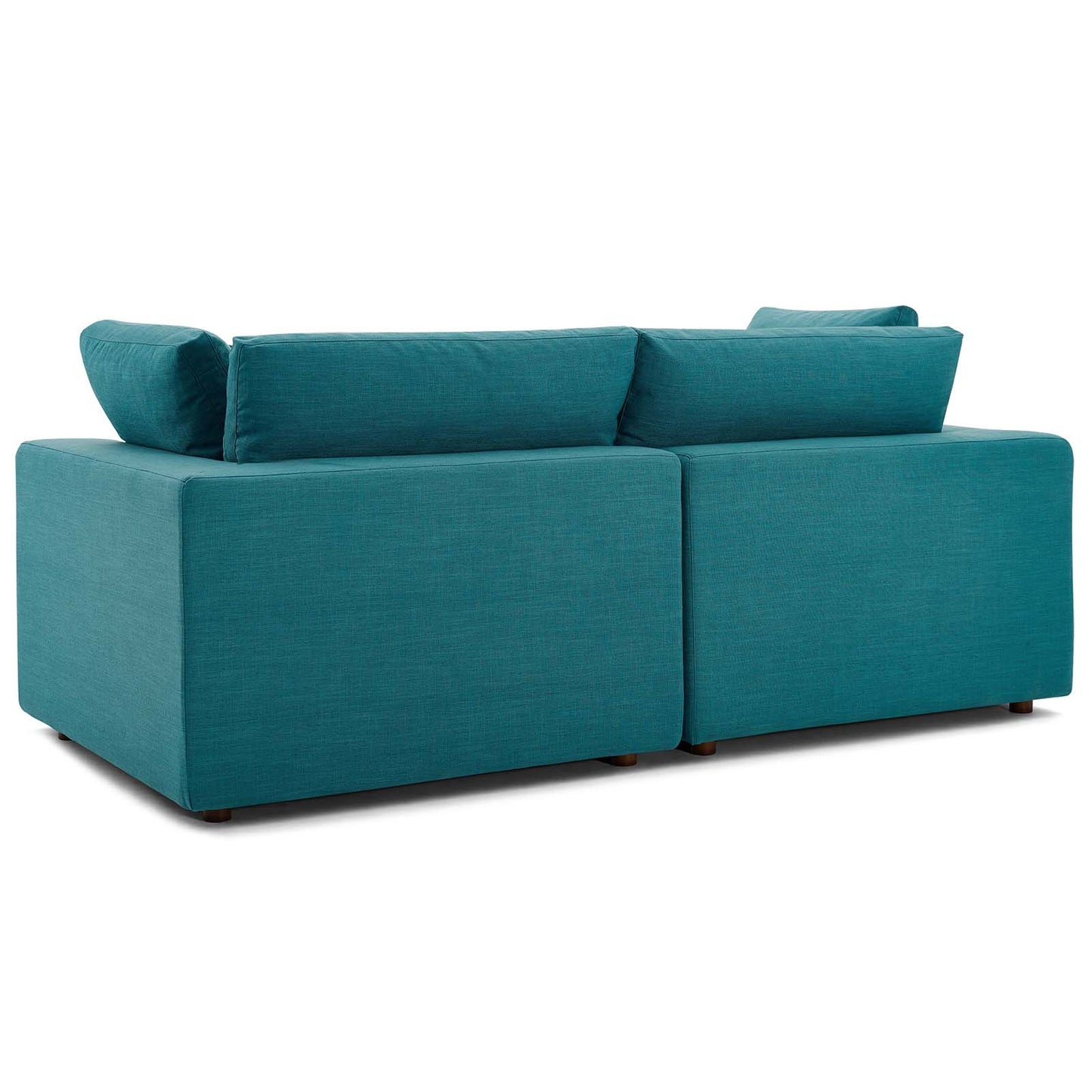 Modway Commix Down Filled Overstuffed 2 Piece Sectional Sofa Set | Sofas | Modishstore-29