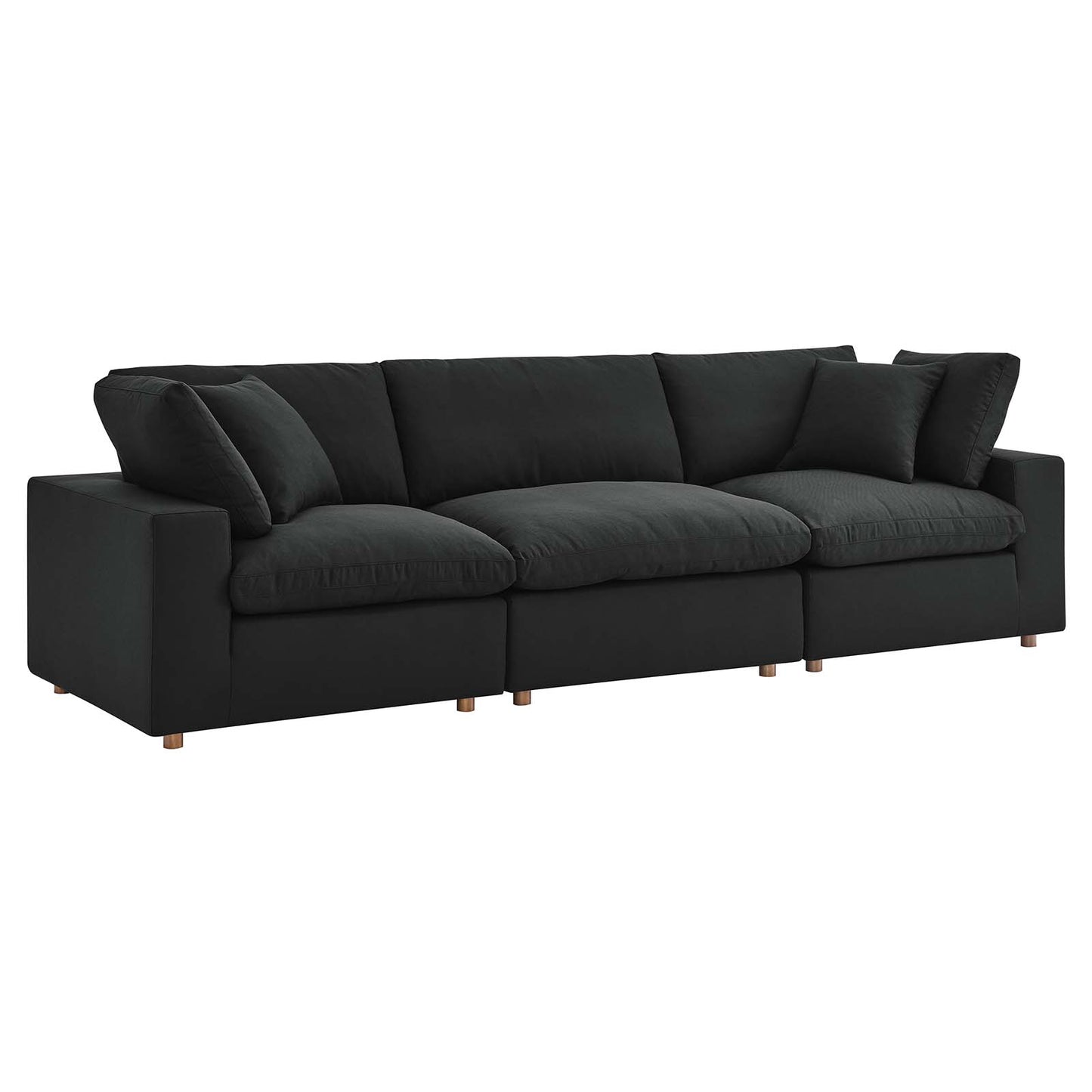 Modway Commix Down Filled Overstuffed 3 Piece Sectional Sofa Set - EEI-3355 | Sofa Set | Modishstore - 53