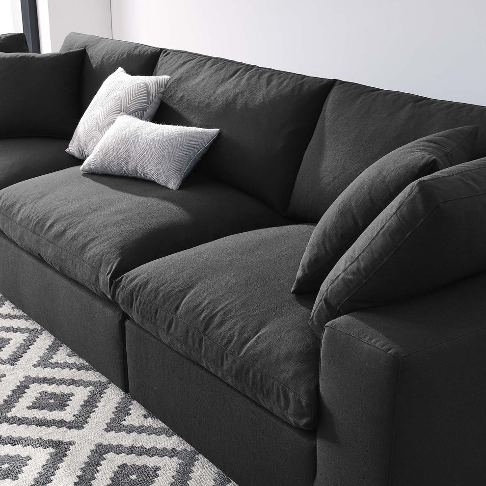 Modway Commix Down Filled Overstuffed 3 Piece Sectional Sofa Set - EEI-3355 | Sofa Set | Modishstore - 51