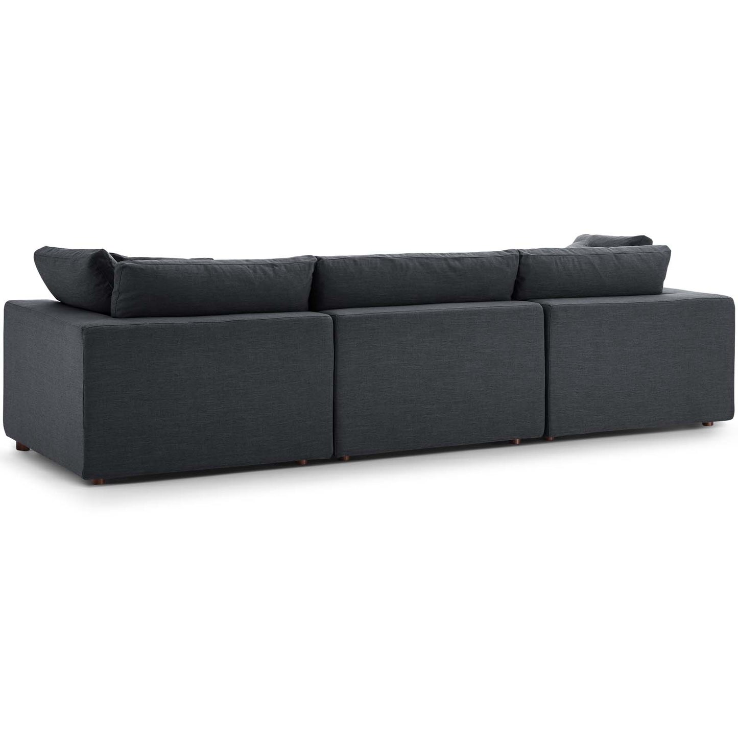 Modway Commix Down Filled Overstuffed 3 Piece Sectional Sofa Set - EEI-3355 | Sofa Set | Modishstore - 19