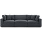 Modway Commix Down Filled Overstuffed 3 Piece Sectional Sofa Set | Sofas | Modishstore-25