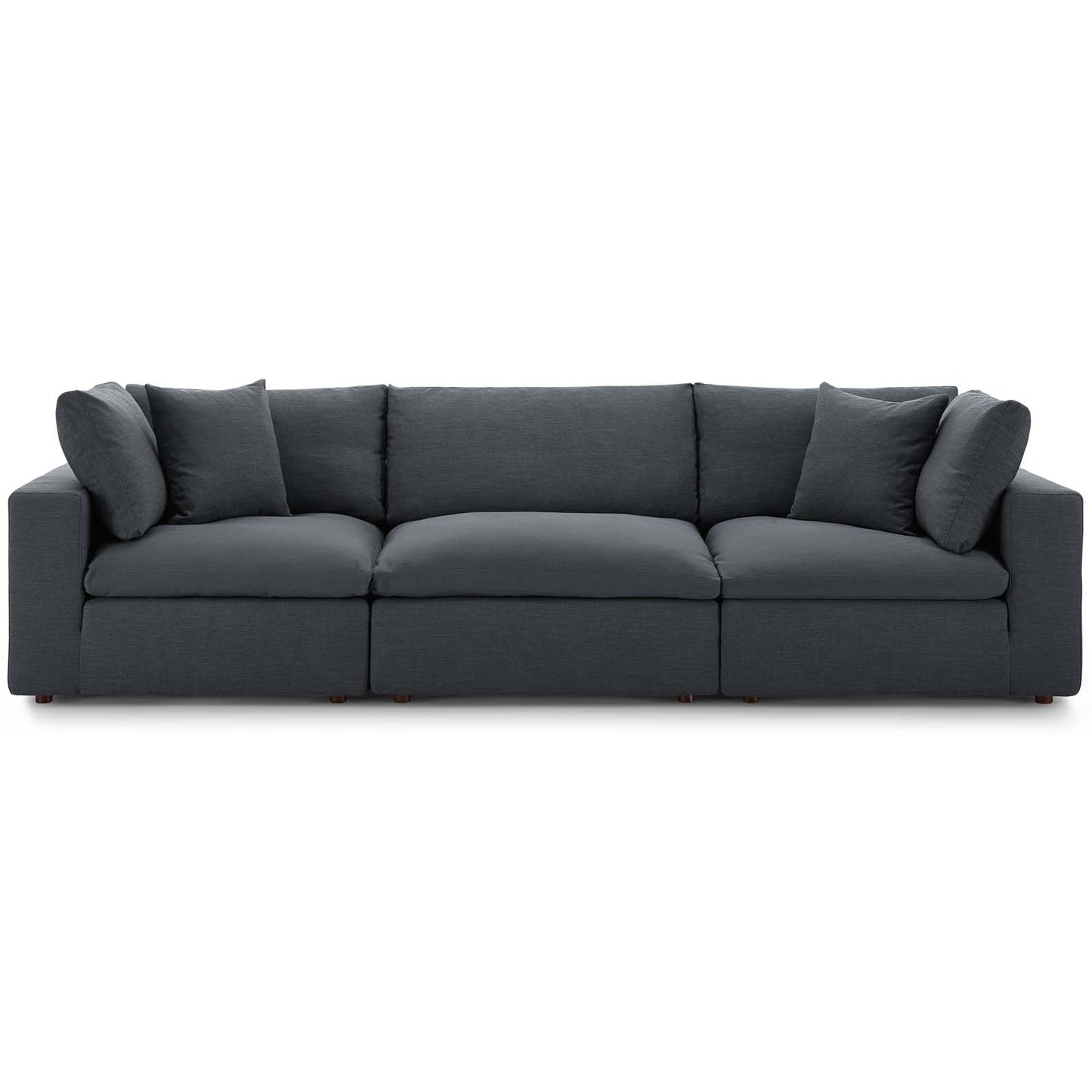 Modway Commix Down Filled Overstuffed 3 Piece Sectional Sofa Set - EEI-3355 | Sofa Set | Modishstore - 20