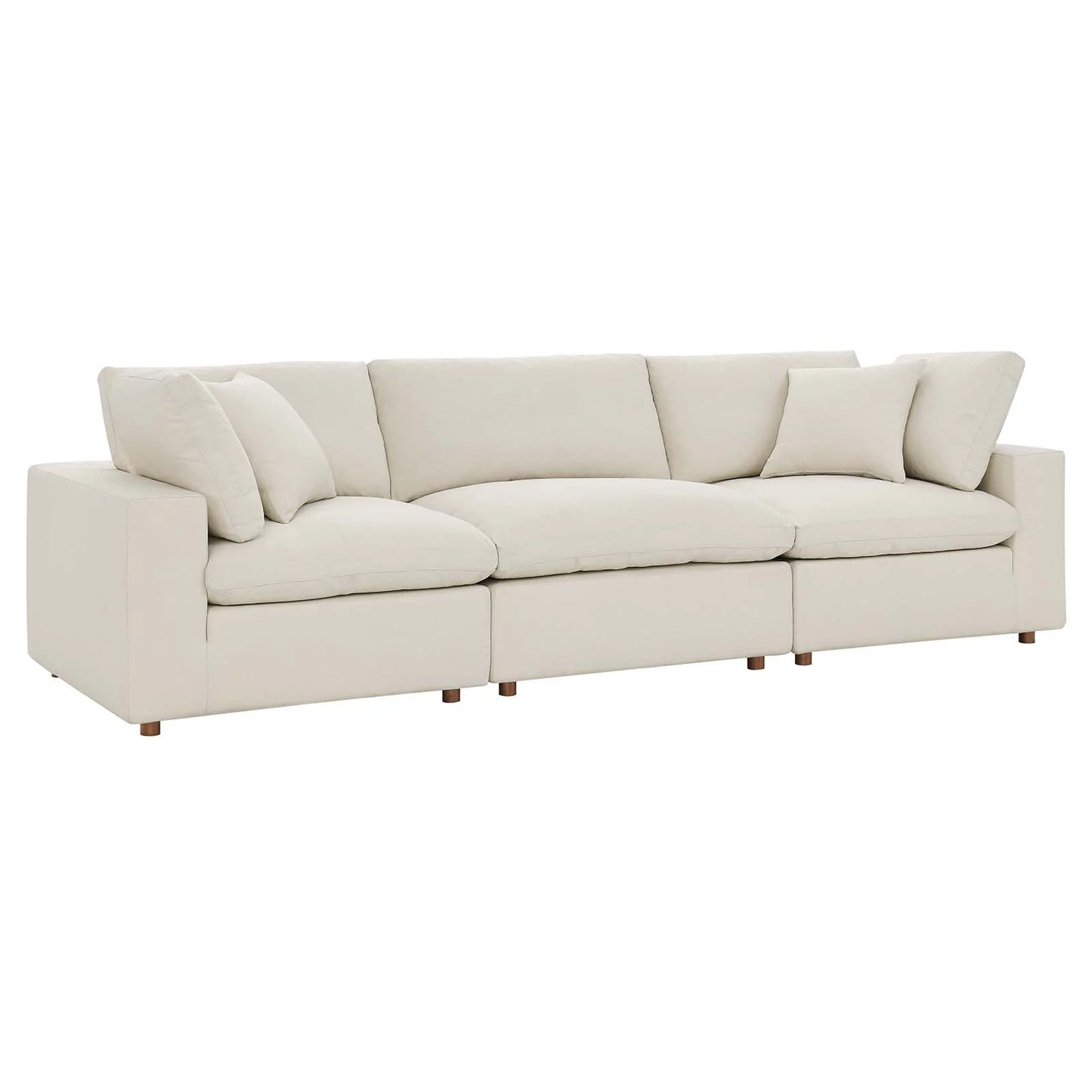 Modway Commix Down Filled Overstuffed 3 Piece Sectional Sofa Set - EEI-3355 | Sofa Set | Modishstore - 37