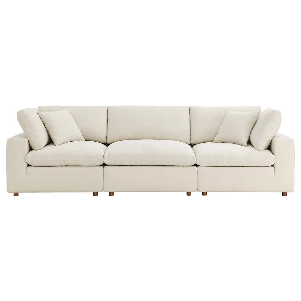 Modway Commix Down Filled Overstuffed 3 Piece Sectional Sofa Set - EEI-3355 | Sofa Set | Modishstore - 46