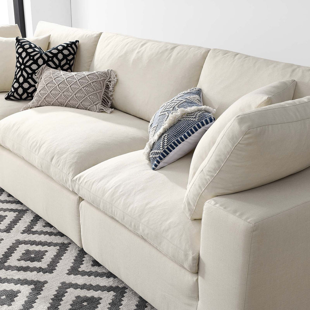 Modway Commix Down Filled Overstuffed 3 Piece Sectional Sofa Set - EEI-3355 | Sofa Set | Modishstore - 48