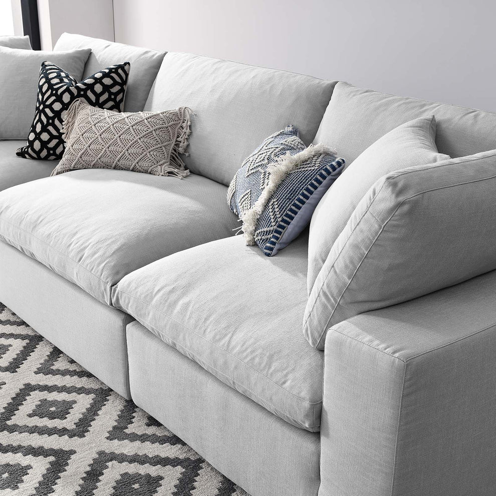Modway Commix Down Filled Overstuffed 3 Piece Sectional Sofa Set - EEI-3355 | Sofa Set | Modishstore - 62