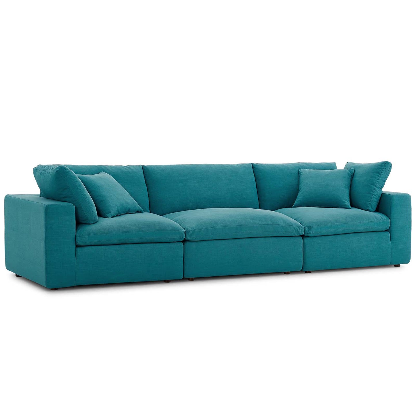 Modway Commix Down Filled Overstuffed 3 Piece Sectional Sofa Set - EEI-3355 | Sofa Set | Modishstore - 32