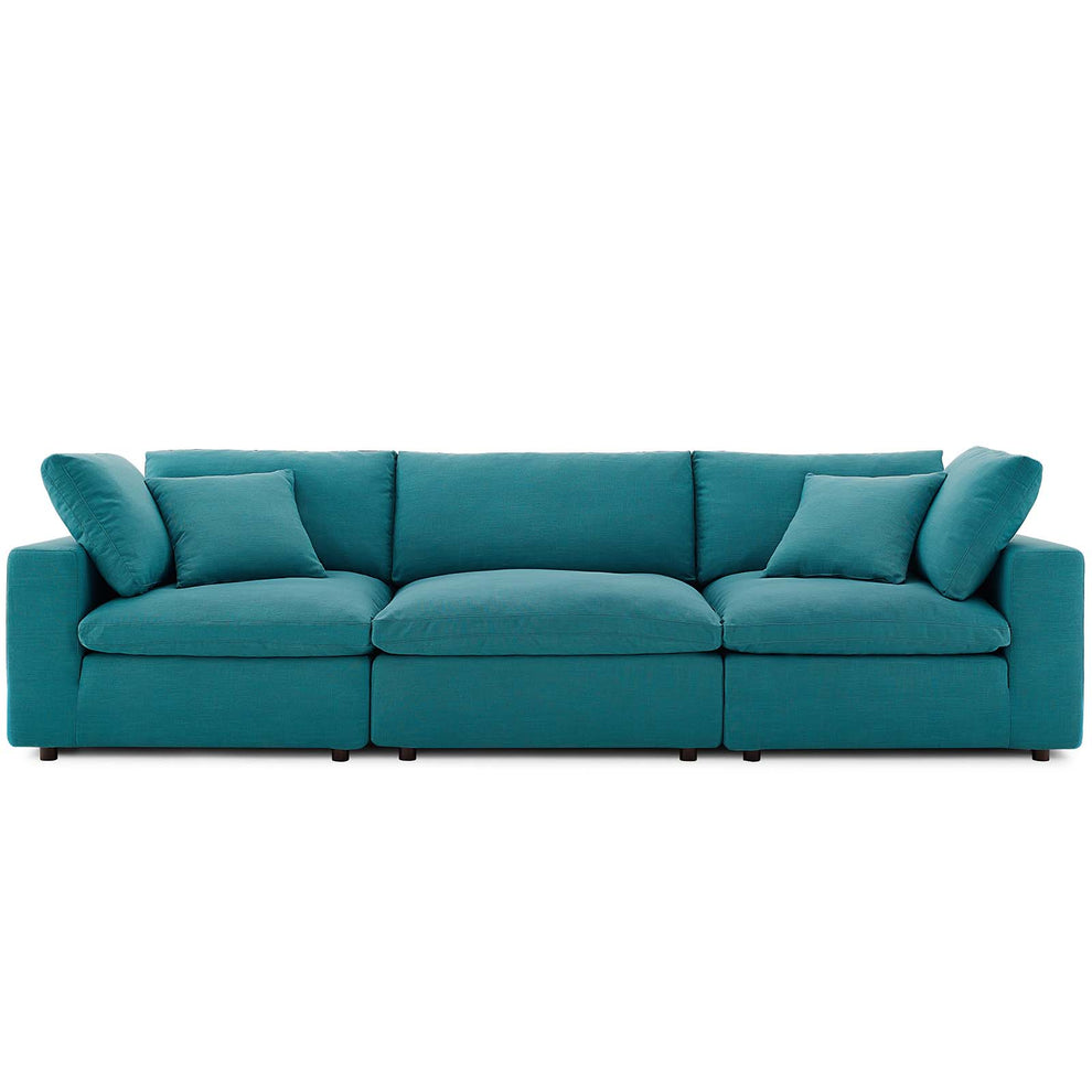Modway Commix Down Filled Overstuffed 3 Piece Sectional Sofa Set - EEI-3355 | Sofa Set | Modishstore - 26