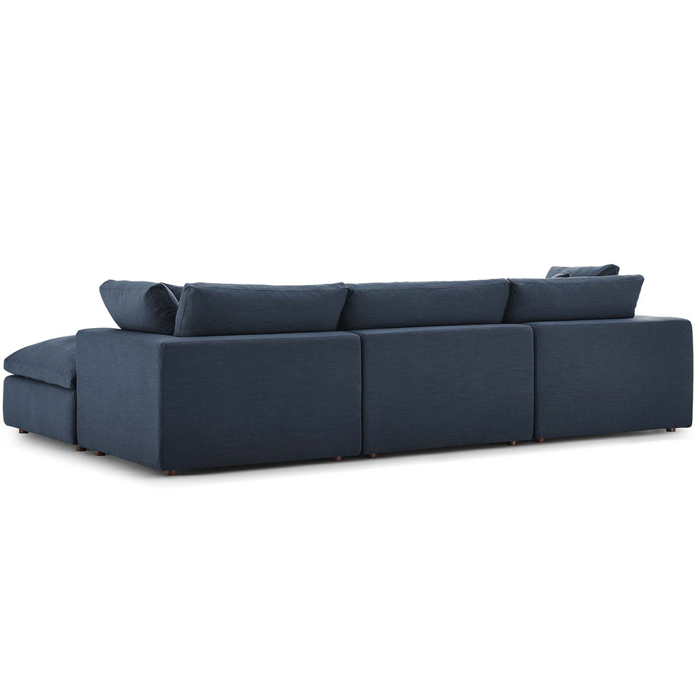 Modway Commix Down Filled Overstuffed 4 Piece Sectional Sofa Set - EEI-3356 | Sofa Set | Modishstore - 41