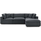 Modway Commix Down Filled Overstuffed 4 Piece Sectional Sofa Set | Sofas | Modishstore-32
