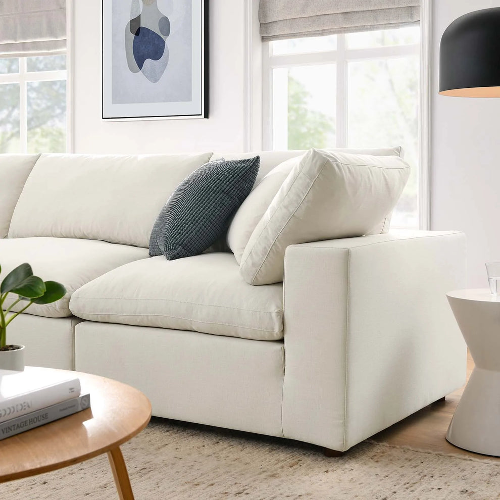 Modway Commix Down Filled Overstuffed 4 Piece Sectional Sofa Set - EEI-3356 | Sofa Set | Modishstore - 18