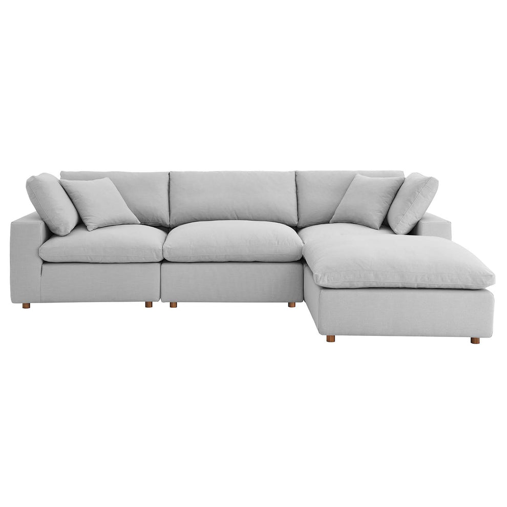 Modway Commix Down Filled Overstuffed 4 Piece Sectional Sofa Set - EEI-3356 | Sofa Set | Modishstore - 65