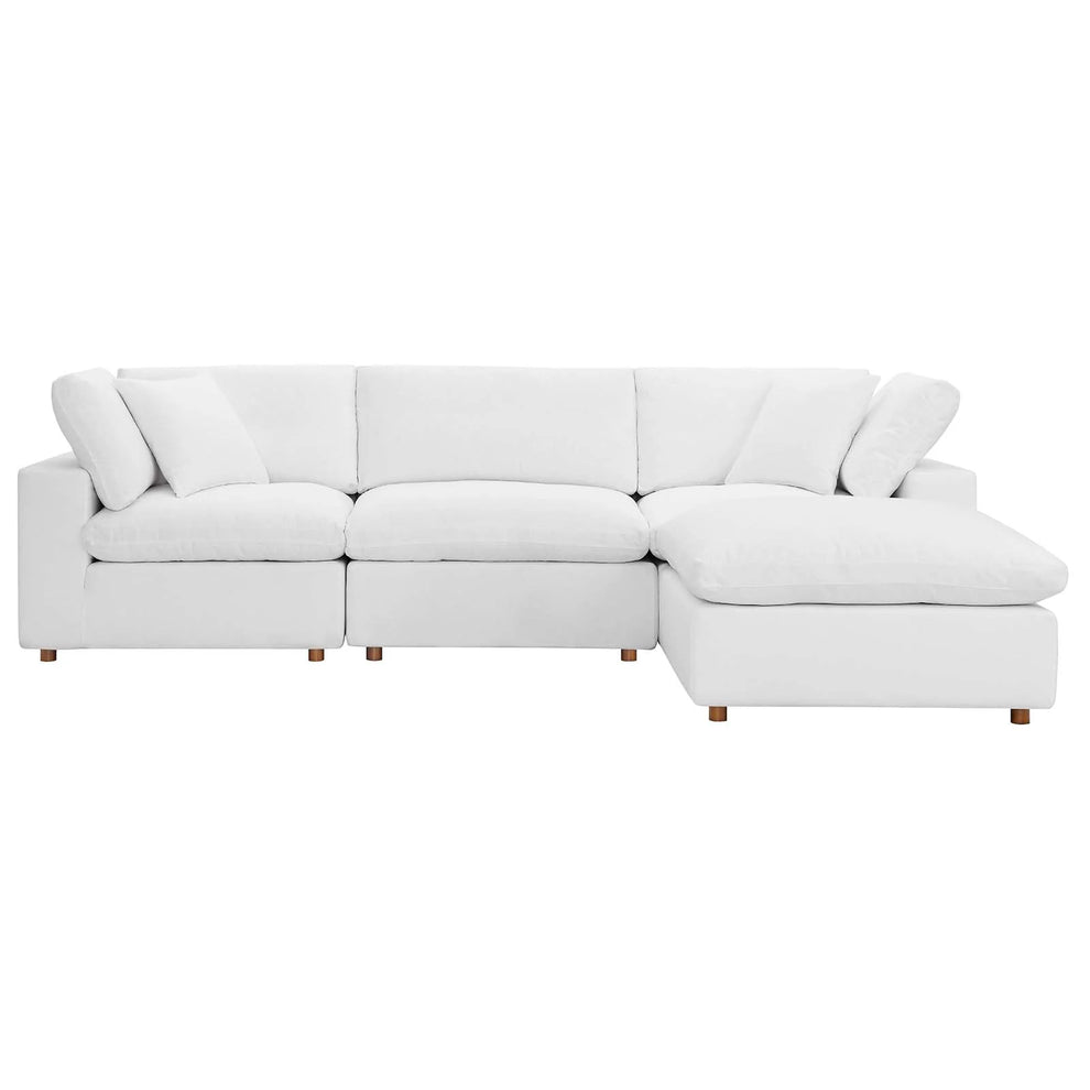 Modway Commix Down Filled Overstuffed 4 Piece Sectional Sofa Set - EEI-3356 | Sofa Set | Modishstore - 7