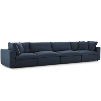 Commix Down Filled Overstuffed 4 Piece Sectional Sofa Set by Modway | Sofas | Modishstore-19