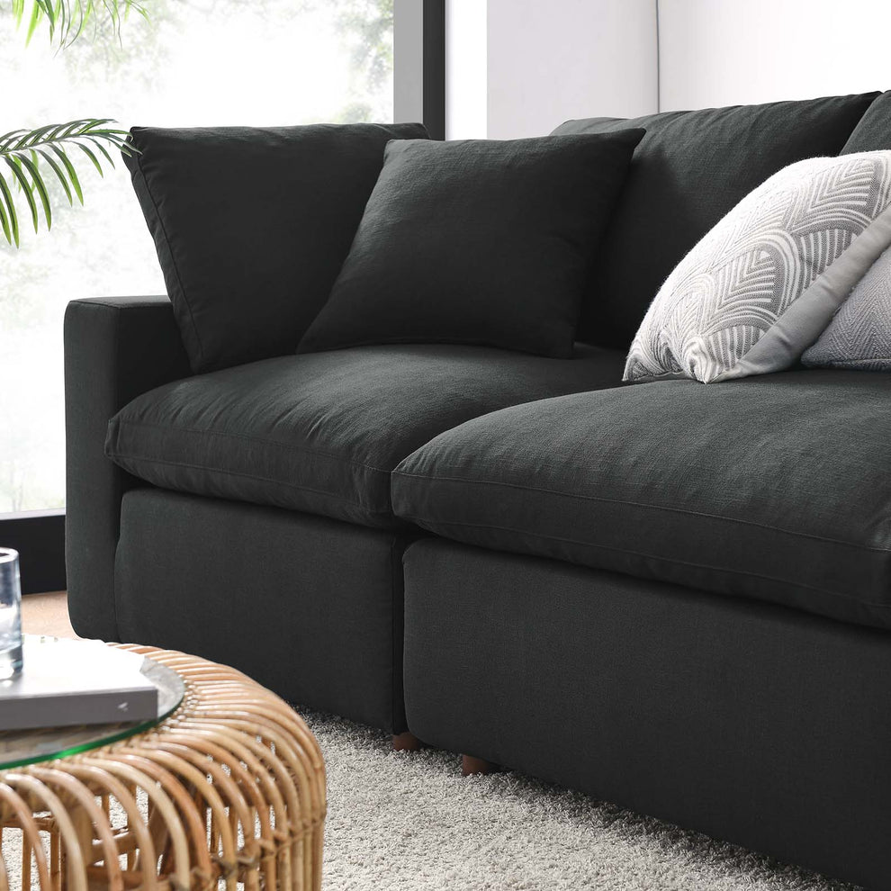 Commix Down Filled Overstuffed 4 Piece Sectional Sofa Set by Modway - EEI-3357 | Sofa Set | Modishstore - 51