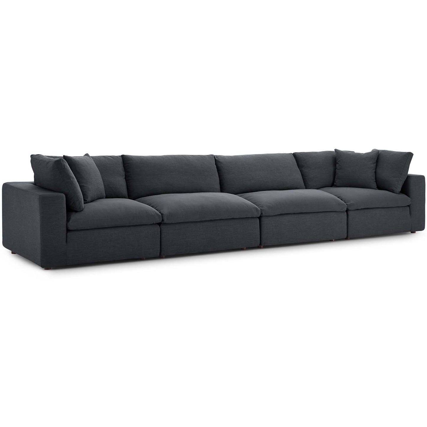 Commix Down Filled Overstuffed 4 Piece Sectional Sofa Set by Modway - EEI-3357 | Sofa Set | Modishstore - 24