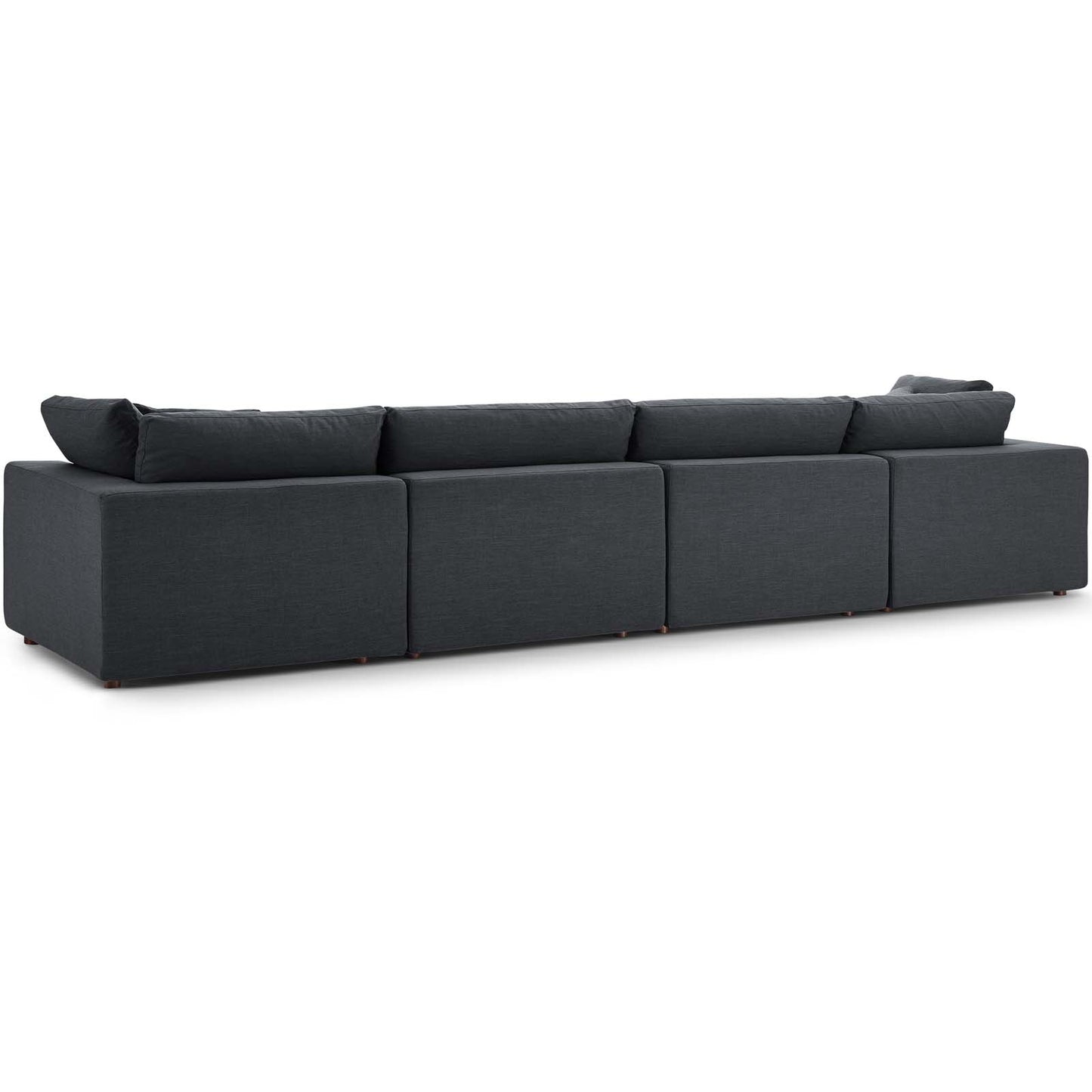 Commix Down Filled Overstuffed 4 Piece Sectional Sofa Set by Modway | Sofas | Modishstore-27