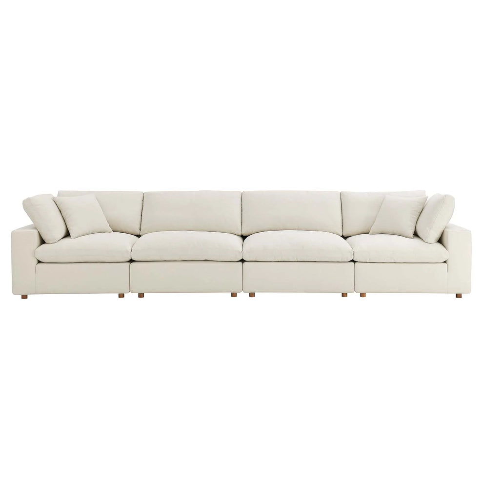 Commix Down Filled Overstuffed 4 Piece Sectional Sofa Set by Modway - EEI-3357 | Sofa Set | Modishstore - 49
