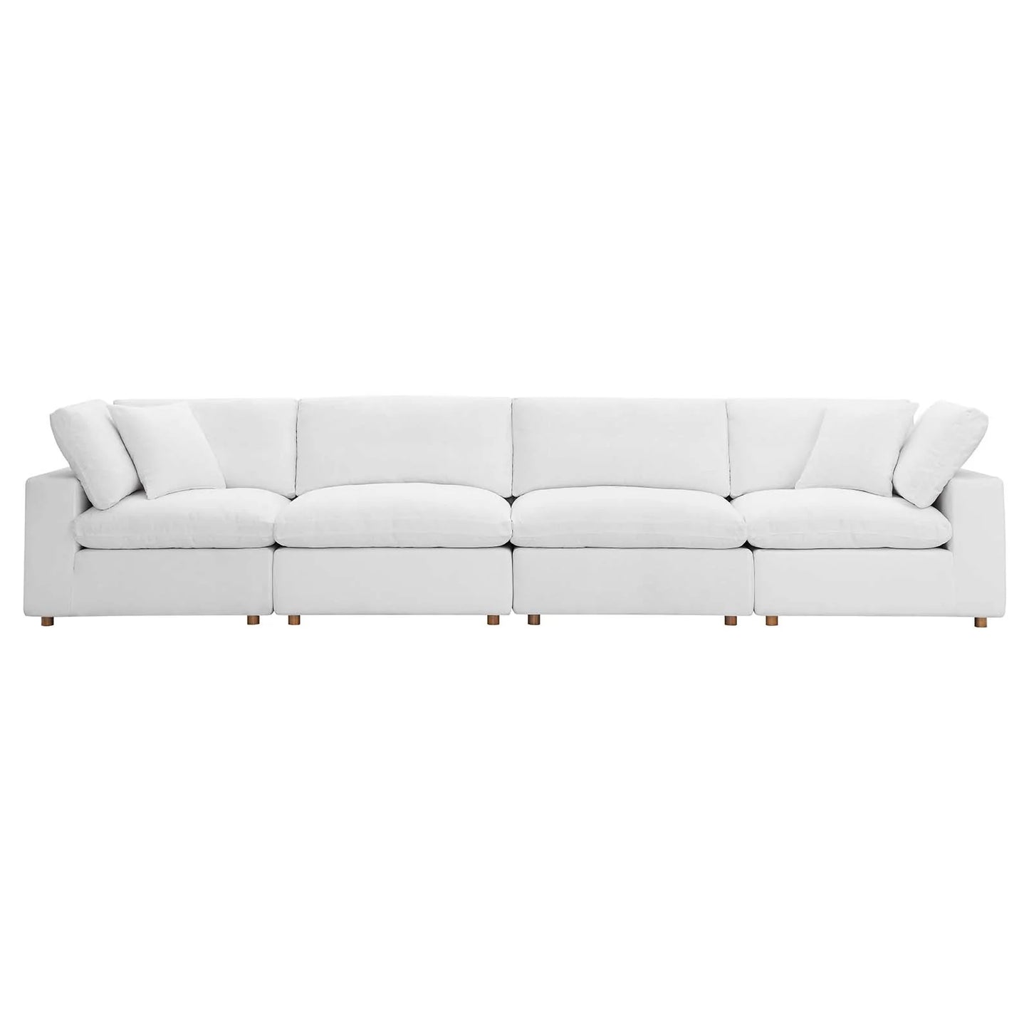 Commix Down Filled Overstuffed 4 Piece Sectional Sofa Set by Modway - EEI-3357 | Sofa Set | Modishstore - 4