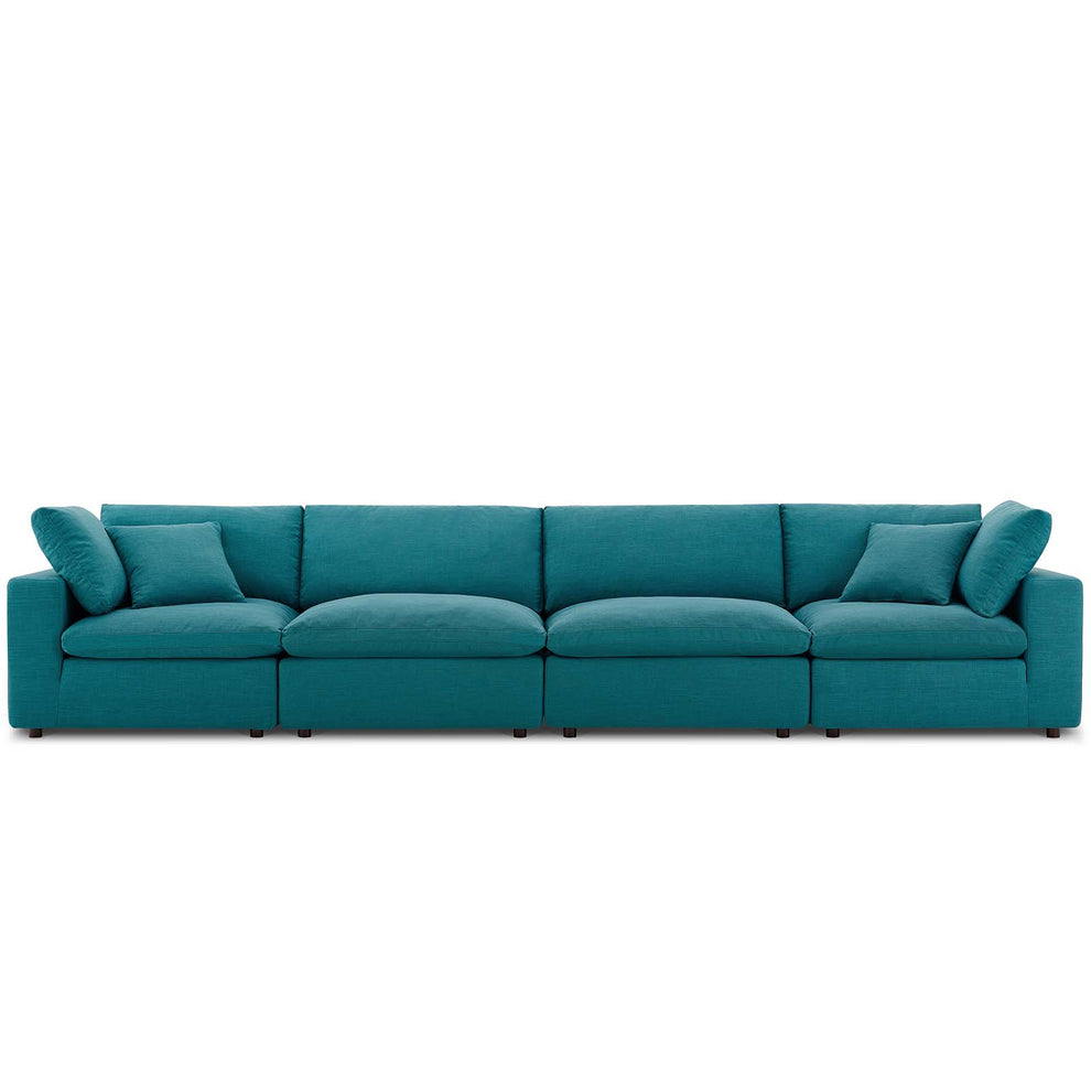 Commix Down Filled Overstuffed 4 Piece Sectional Sofa Set by Modway - EEI-3357 | Sofa Set | Modishstore - 32