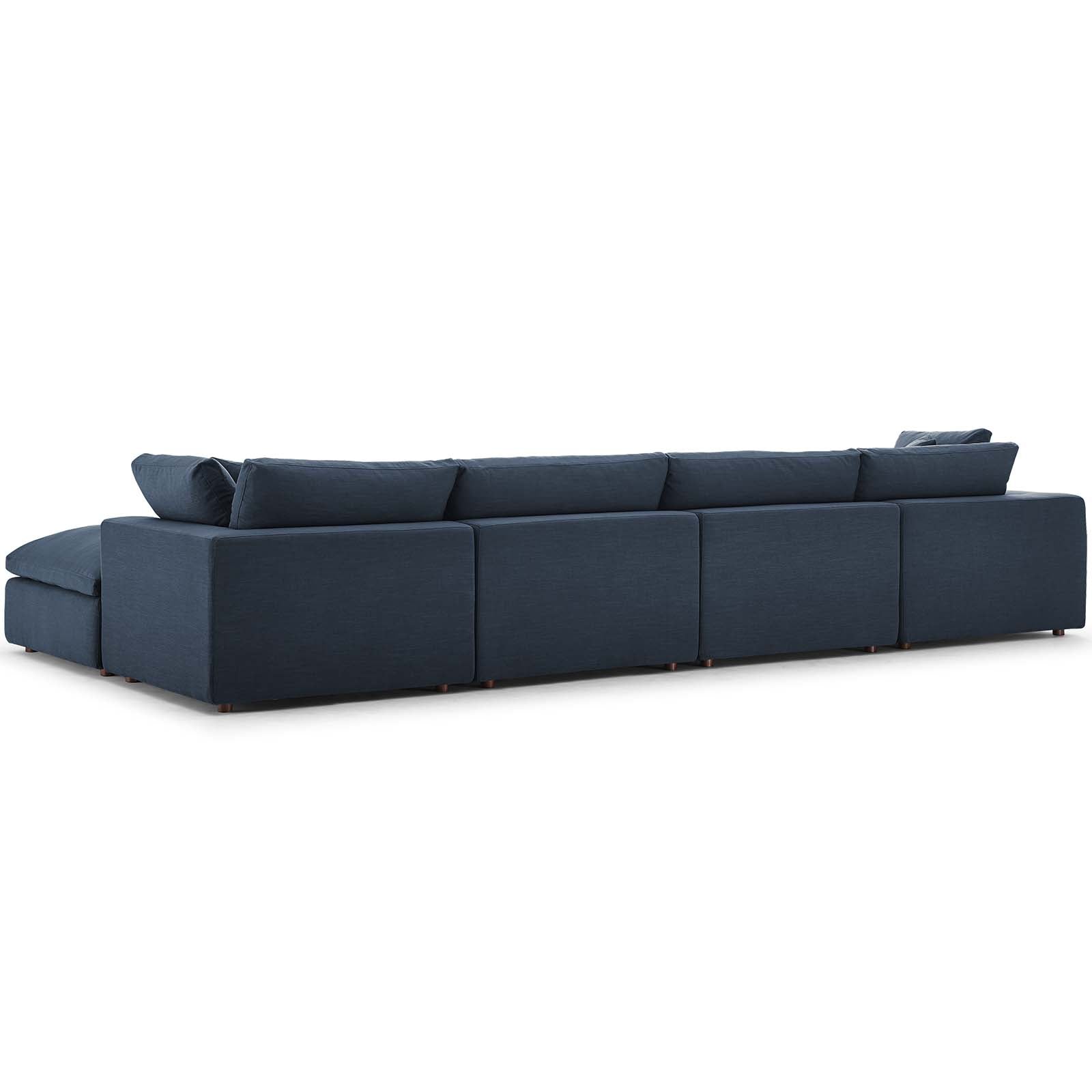Commix Down Filled Overstuffed 5 Piece Sectional Sofa Set by Modway | Sofas | Modishstore-17