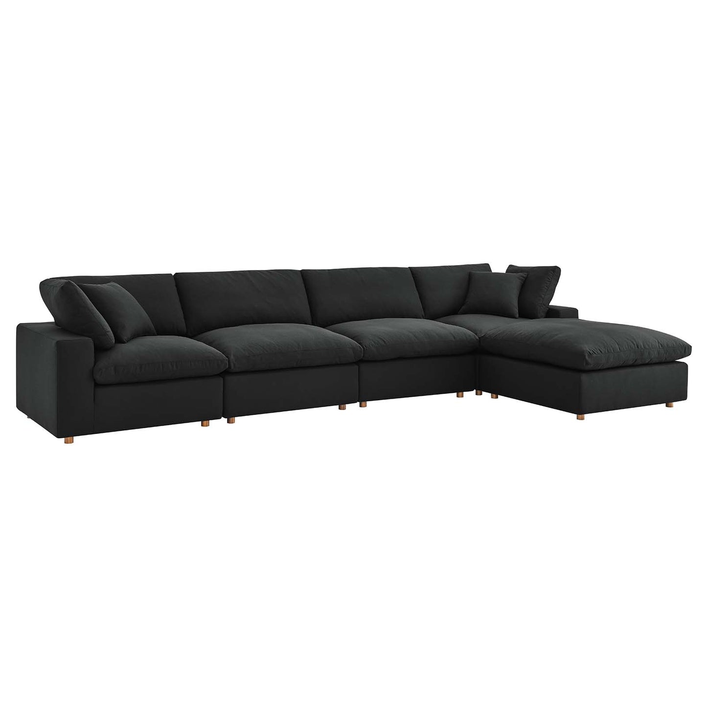 Commix Down Filled Overstuffed 5 Piece Sectional Sofa Set by Modway - EEI-3358 | Sofa Set | Modishstore - 59