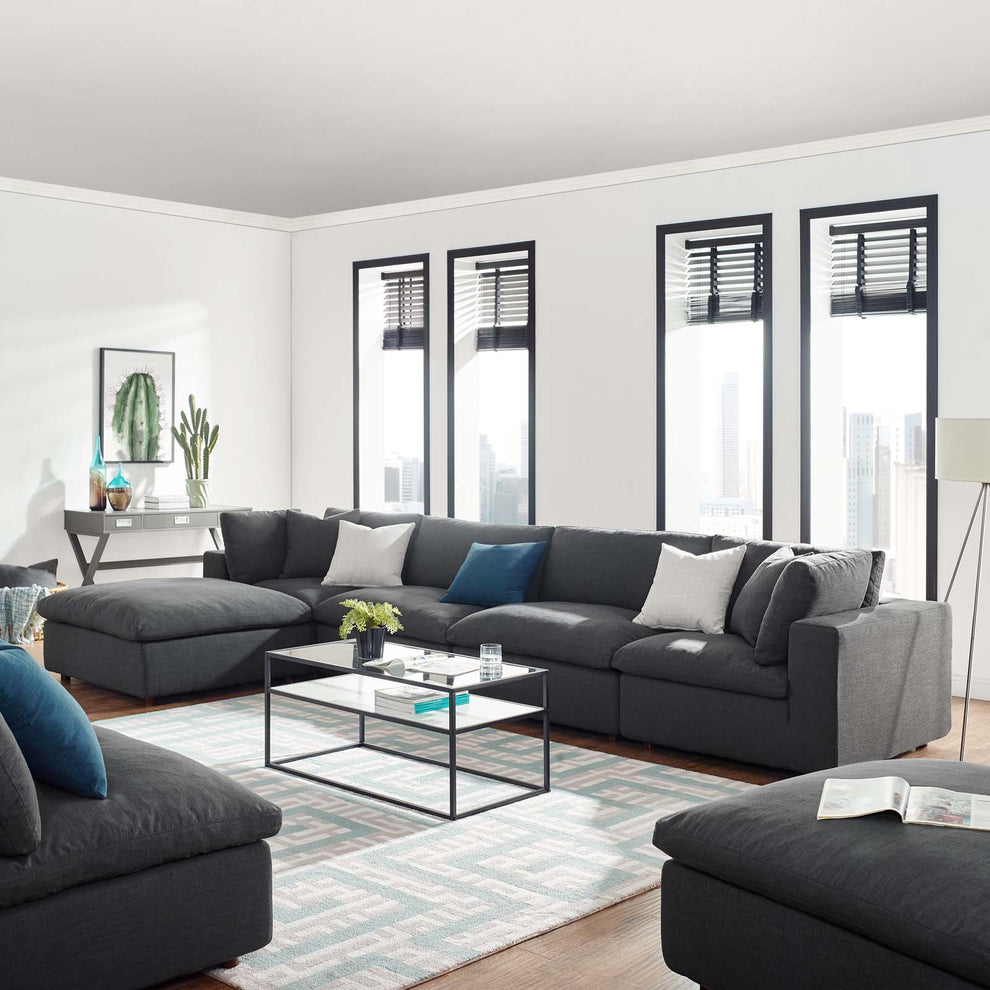 Commix Down Filled Overstuffed 5 Piece Sectional Sofa Set by Modway - EEI-3358 | Sofa Set | Modishstore - 24