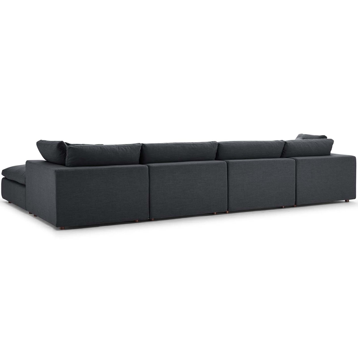 Commix Down Filled Overstuffed 5 Piece Sectional Sofa Set by Modway | Sofas | Modishstore-32