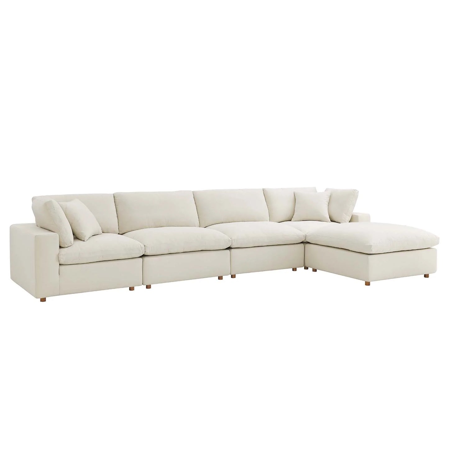 Commix Down Filled Overstuffed 5 Piece Sectional Sofa Set by Modway - EEI-3358 | Sofa Set | Modishstore - 43