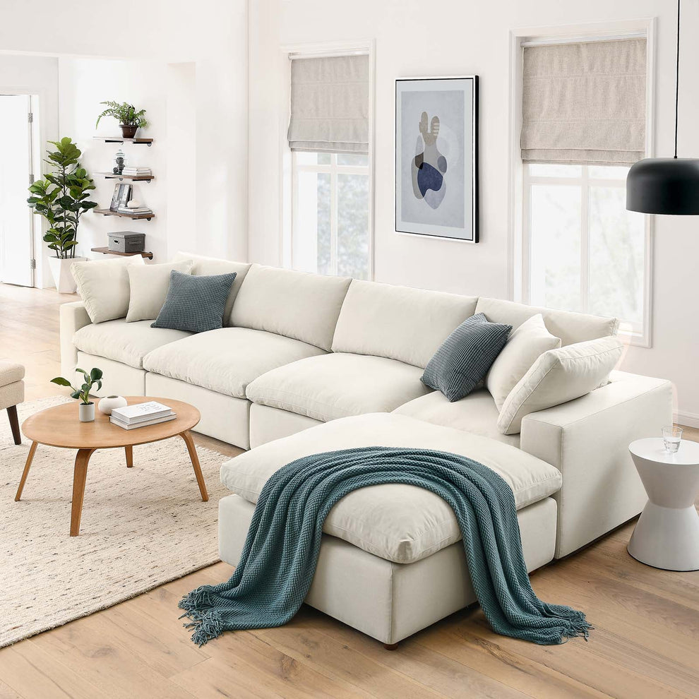 Commix Down Filled Overstuffed 5 Piece Sectional Sofa Set by Modway - EEI-3358 | Sofa Set | Modishstore - 38