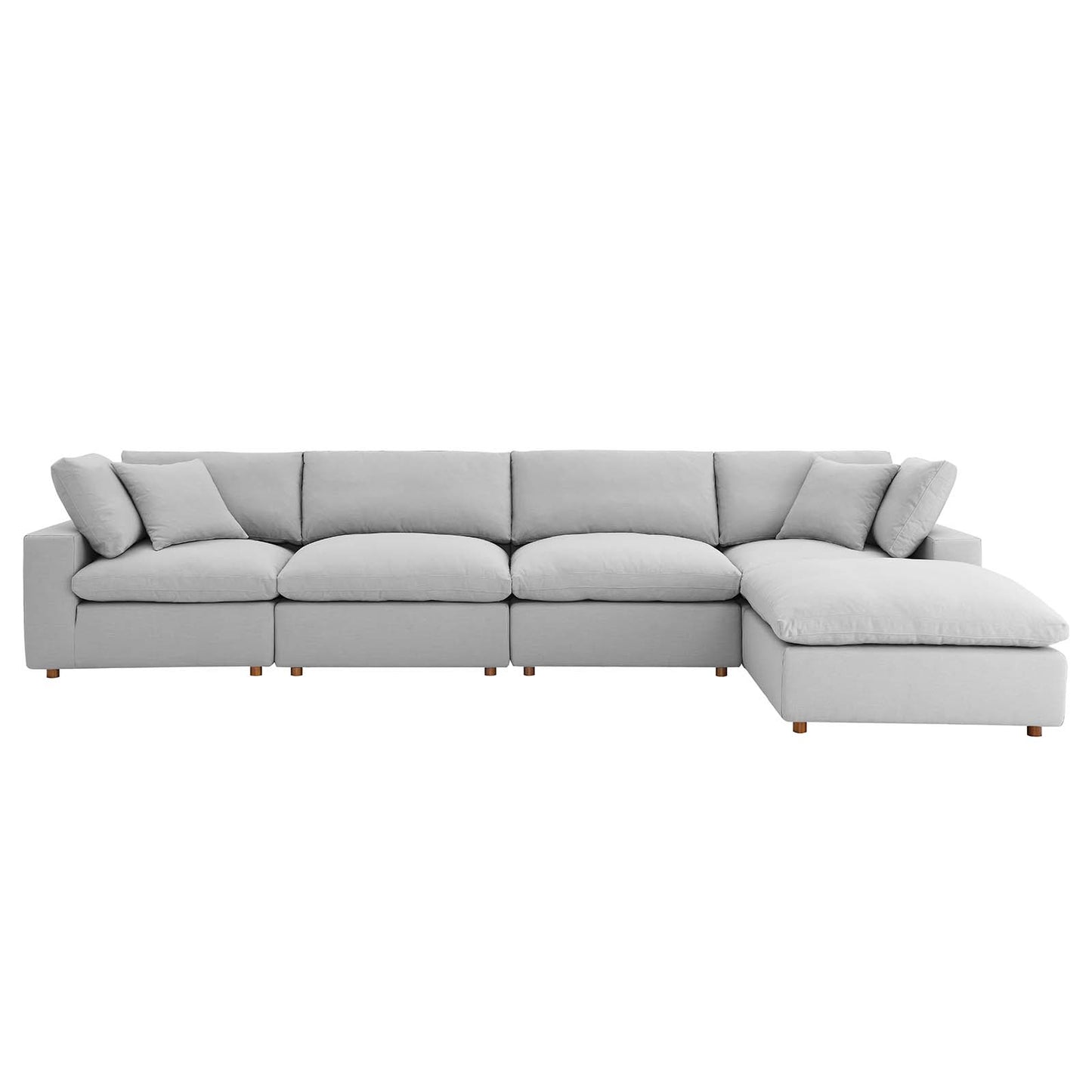 Commix Down Filled Overstuffed 5 Piece Sectional Sofa Set by Modway - EEI-3358 | Sofa Set | Modishstore - 70