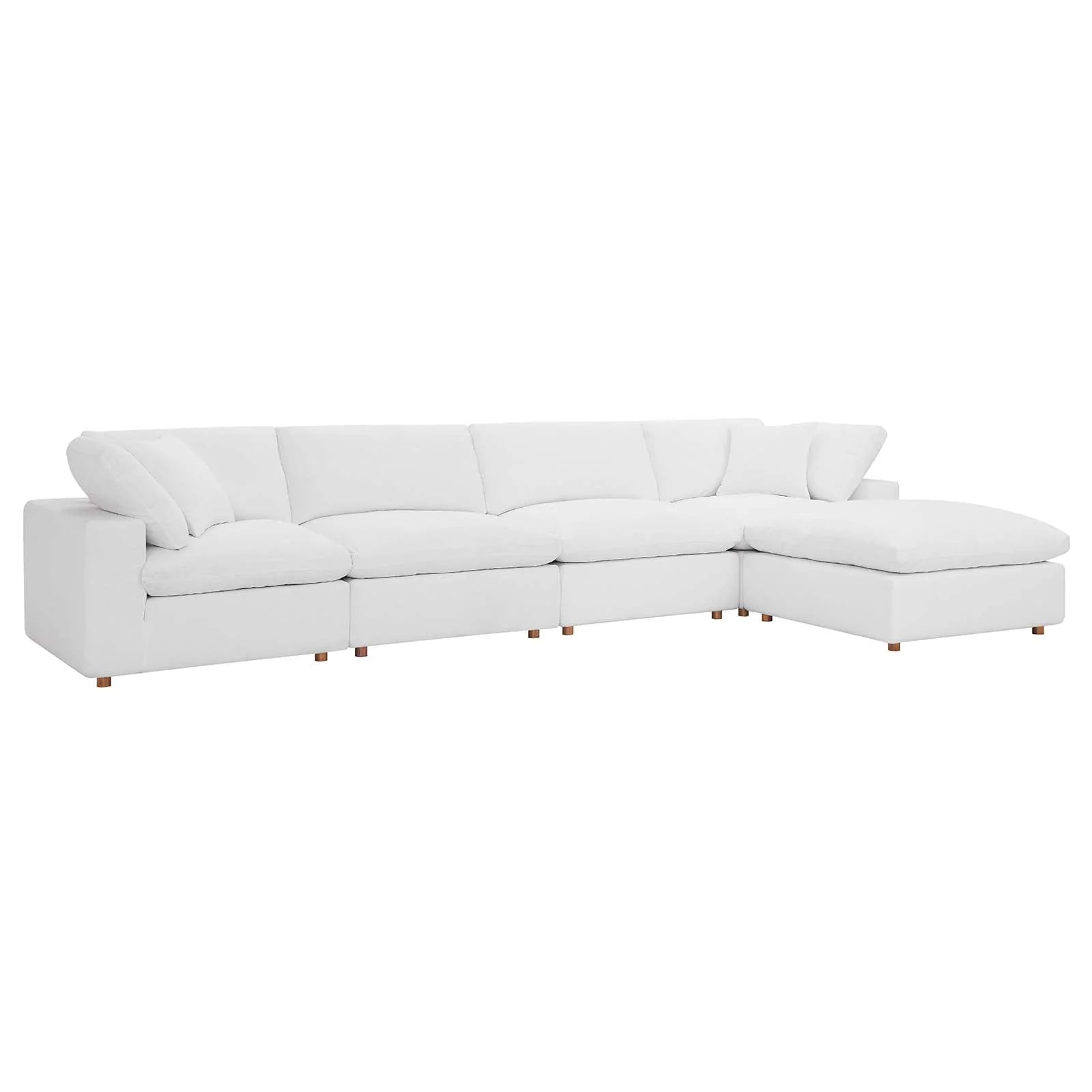 Commix Down Filled Overstuffed 5 Piece Sectional Sofa Set by Modway - EEI-3358 | Sofa Set | Modishstore-2