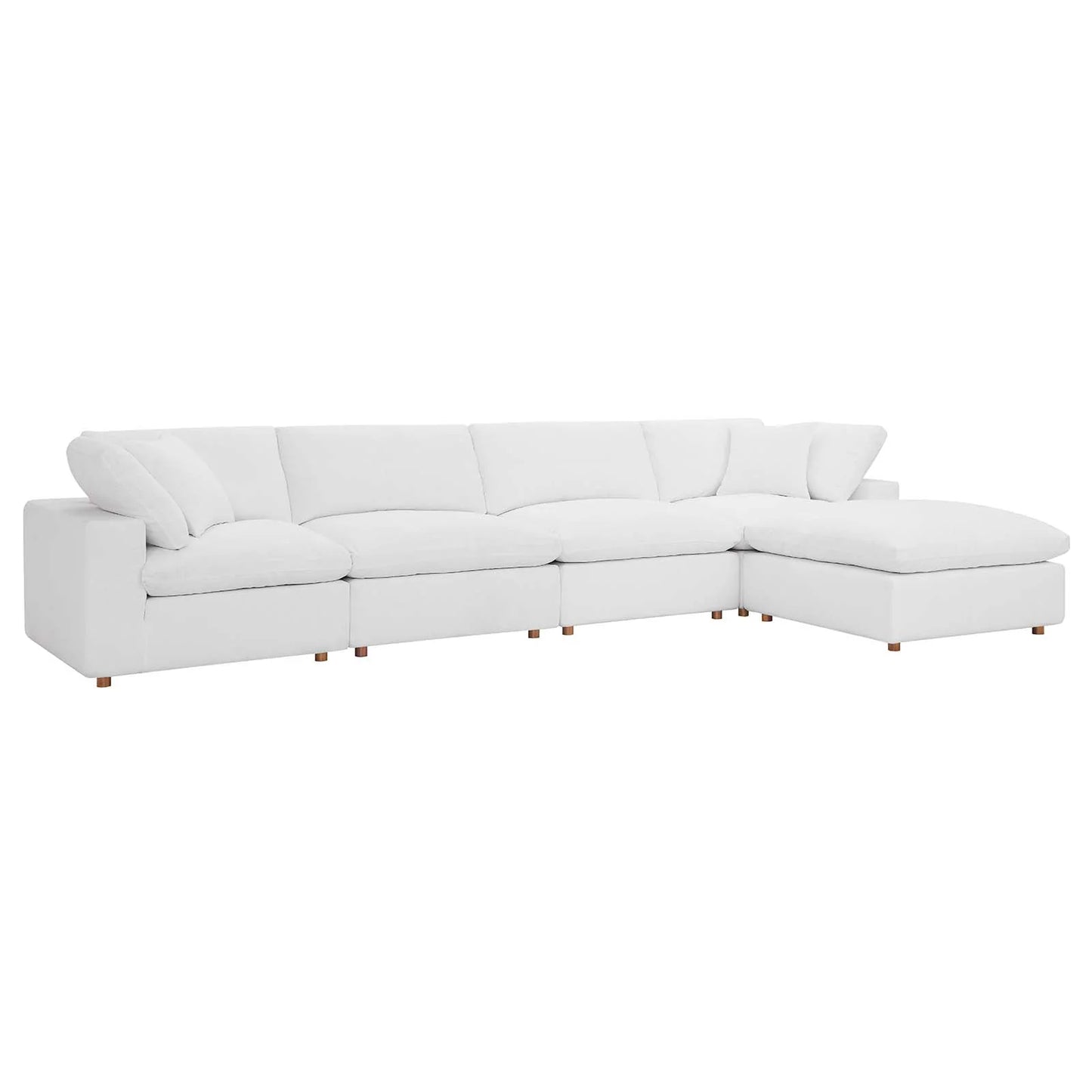 Commix Down Filled Overstuffed 5 Piece Sectional Sofa Set by Modway - EEI-3358 | Sofa Set | Modishstore - 2
