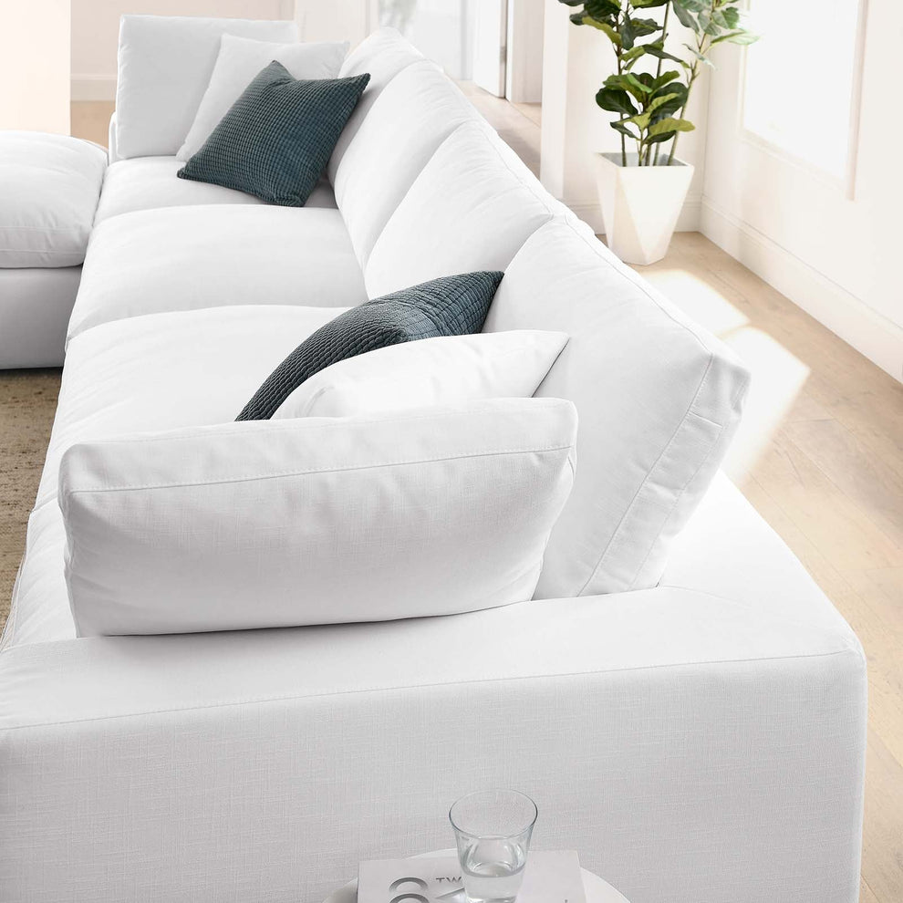 Commix Down Filled Overstuffed 5 Piece Sectional Sofa Set by Modway - EEI-3358 | Sofa Set | Modishstore - 4