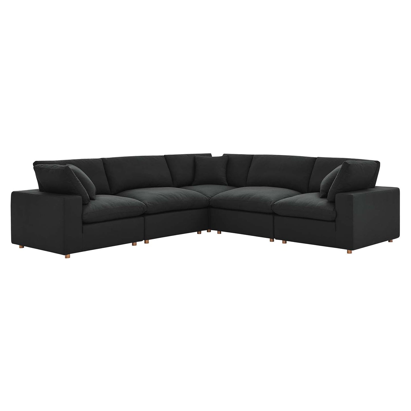 Modway Commix Down Filled Overstuffed 5 Piece Sectional Sofa Set - EEI-3359 | Sofa Set | Modishstore - 50