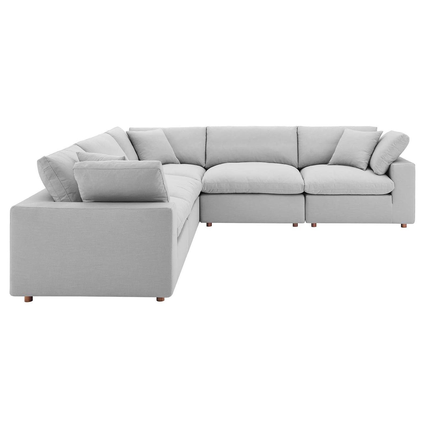 Modway Commix Down Filled Overstuffed 5 Piece Sectional Sofa Set - EEI-3359 | Sofa Set | Modishstore - 62