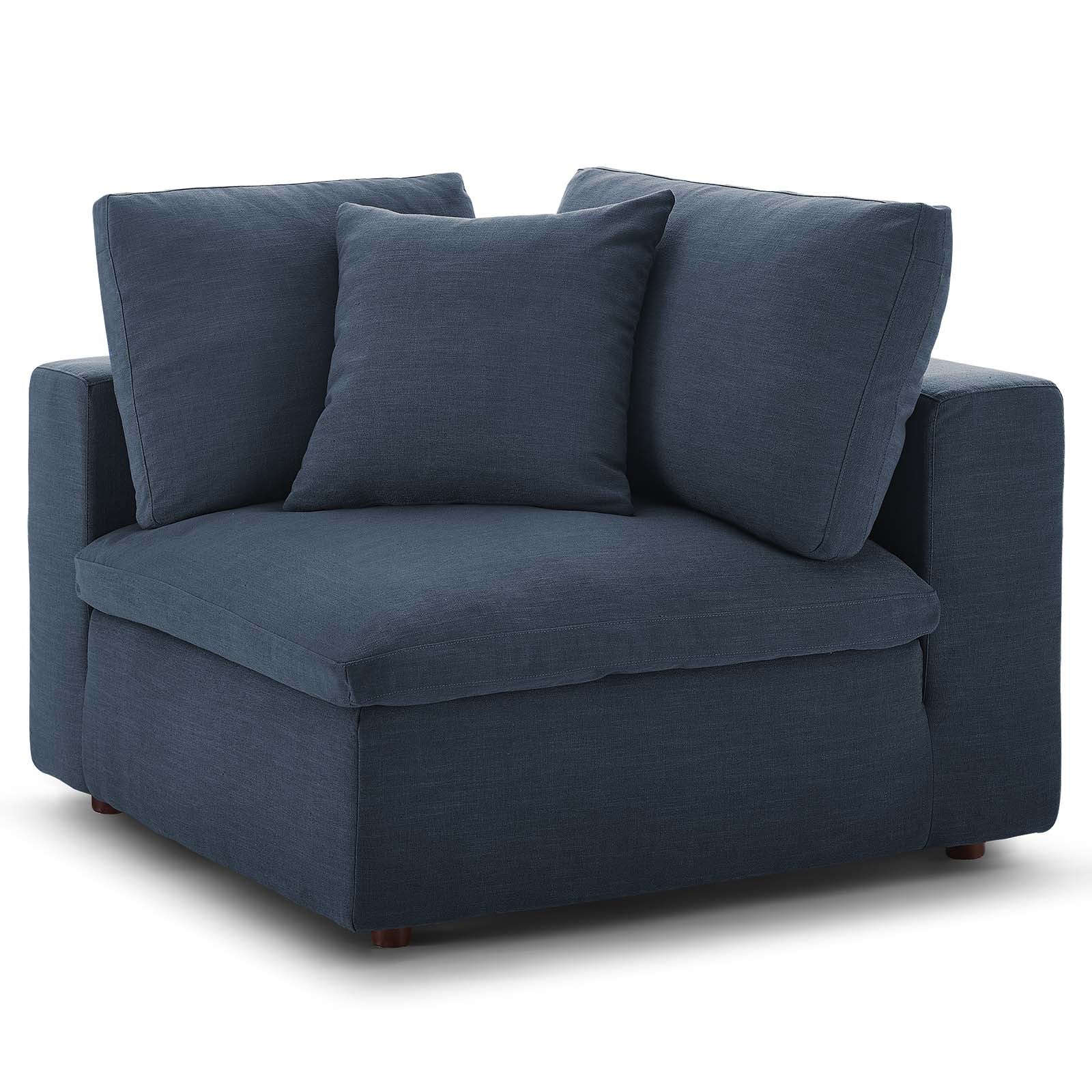 Modway's Modern Commix Down Filled Overstuffed 5 Piece Sectional Sofa Set | Sofas | Modishstore-16