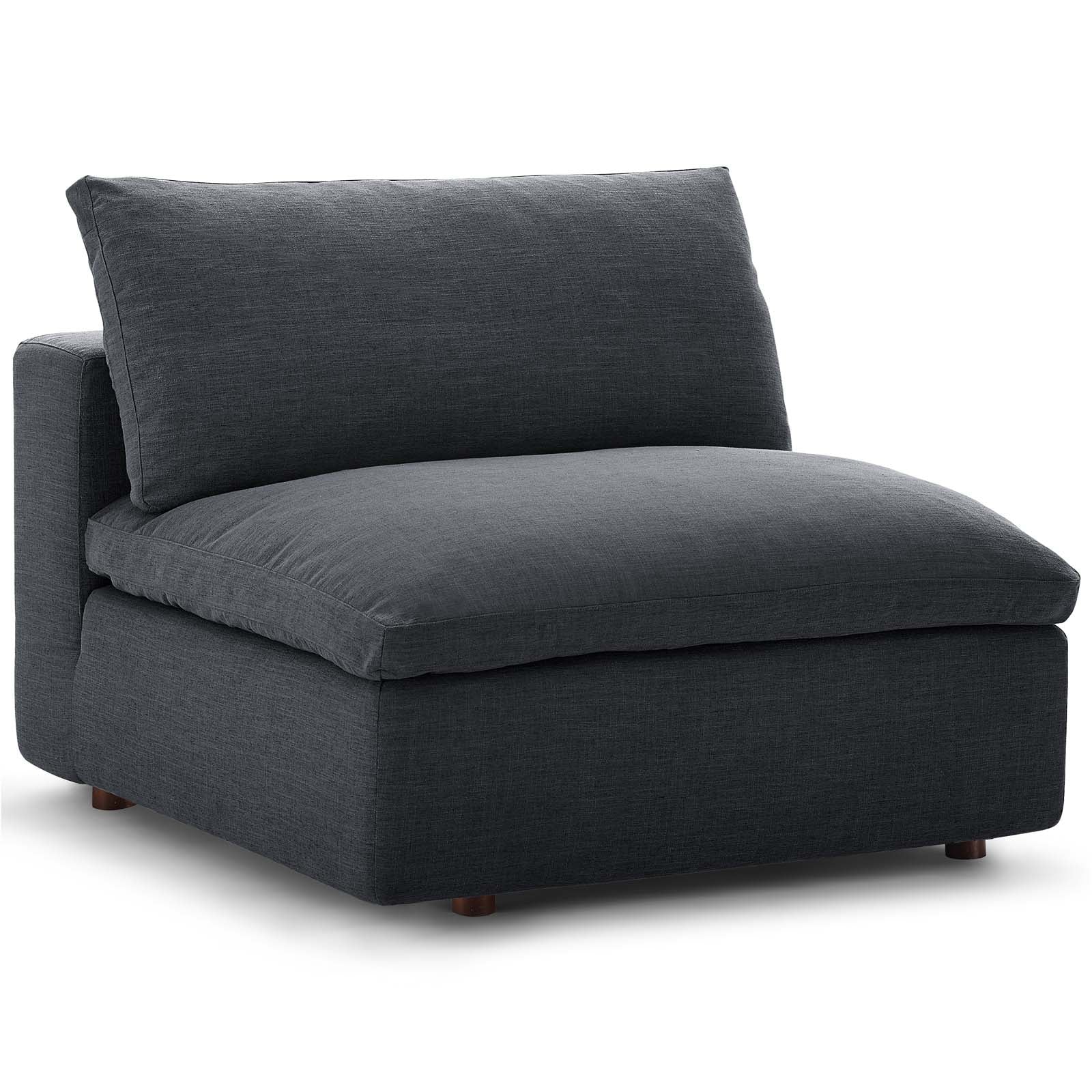 Modway's Modern Commix Down Filled Overstuffed 5 Piece Sectional Sofa Set | Sofas | Modishstore-28