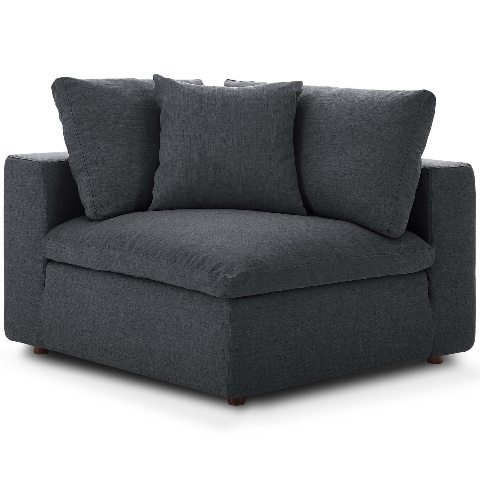 Modway's Modern Commix Down Filled Overstuffed 5 Piece Sectional Sofa Set | Sofas | Modishstore-26